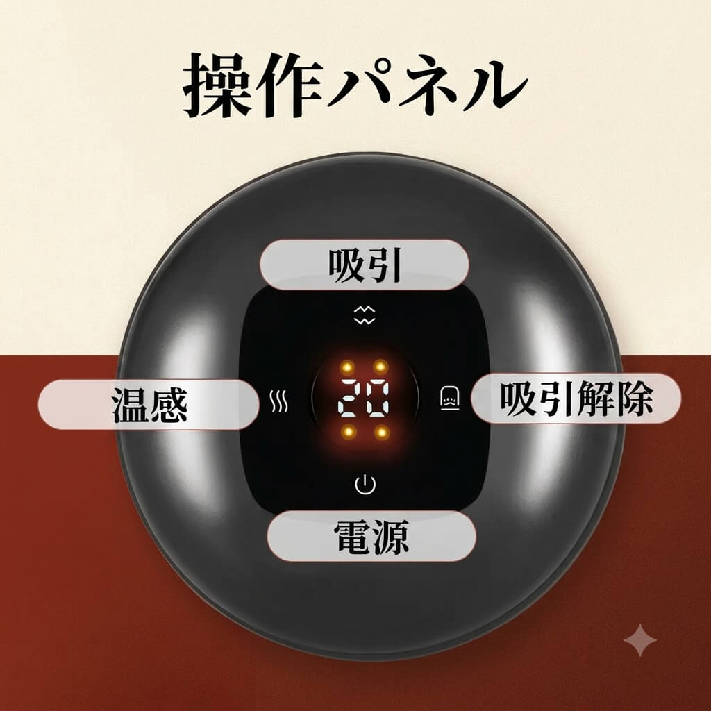 温感カッピング美容器