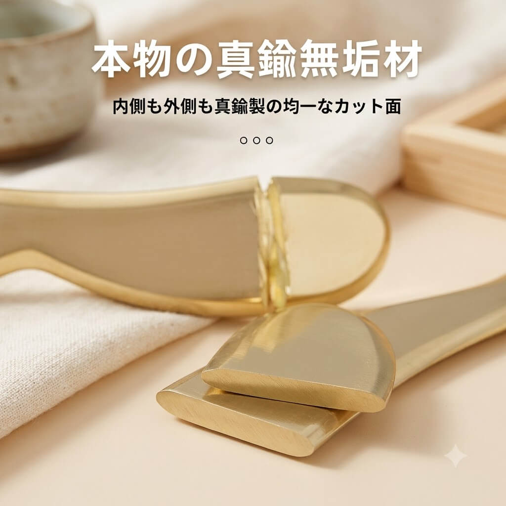 ひんやり銅かっさ プレート