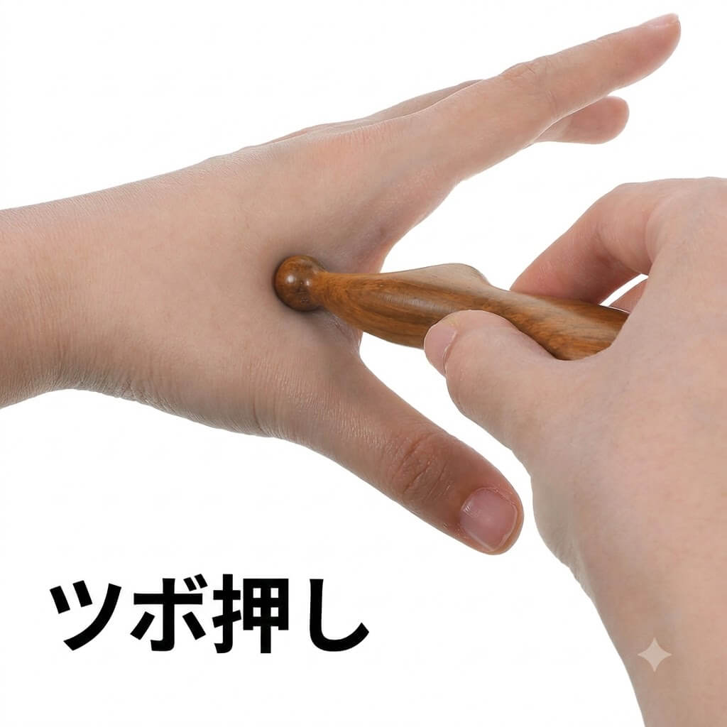 白檀（びゃくだん）ツボ押しペン