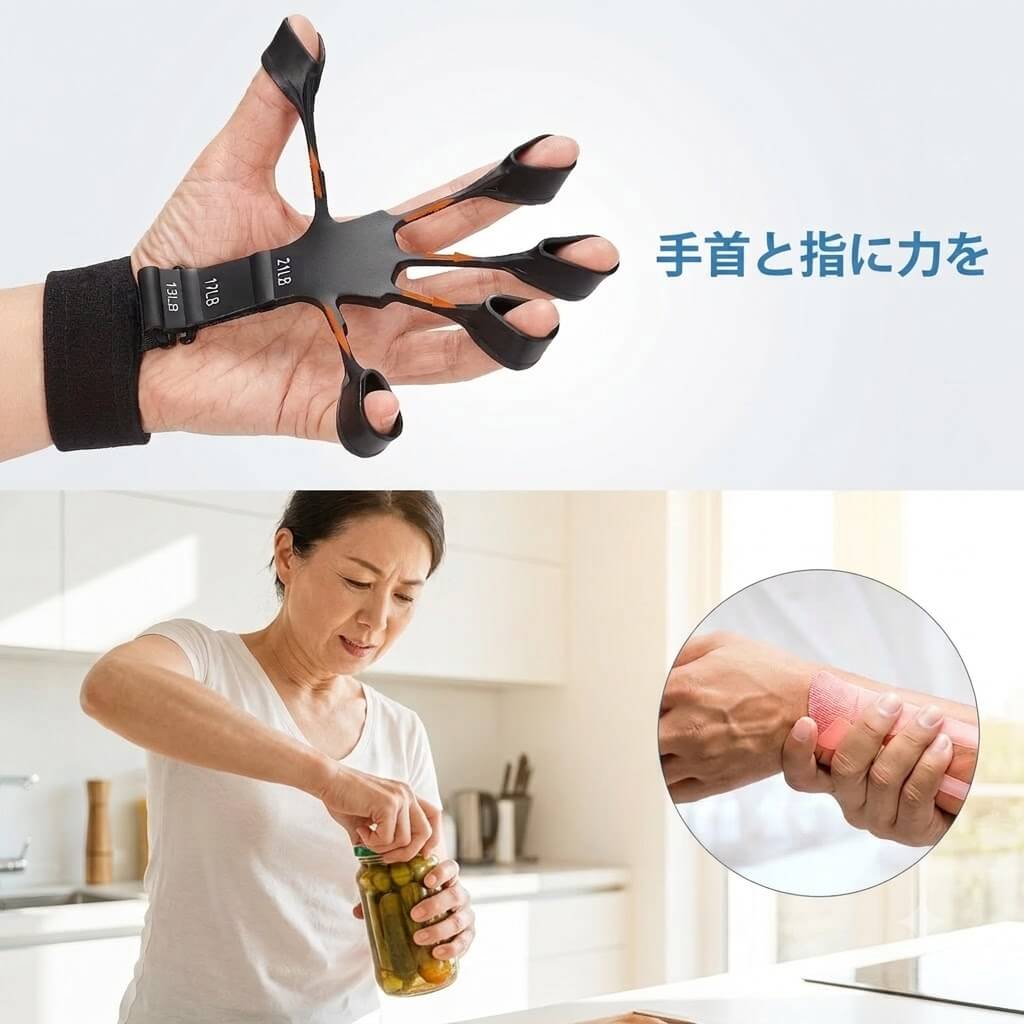 5本指 エクササイズバンド