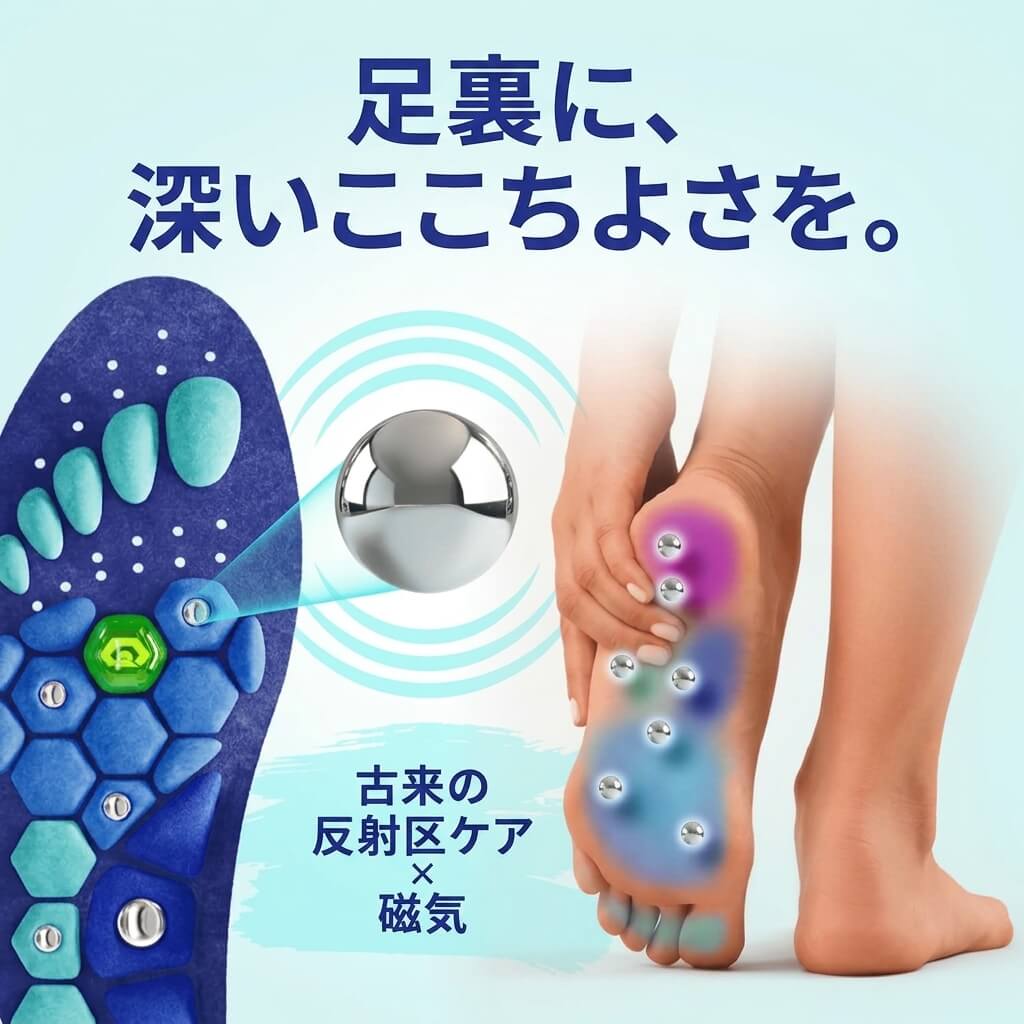 巡りの磁気インソール