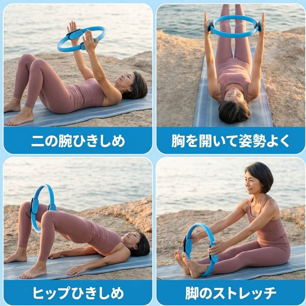 すわって脚トレリング