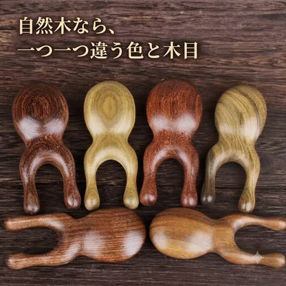 カエルのツボ押し