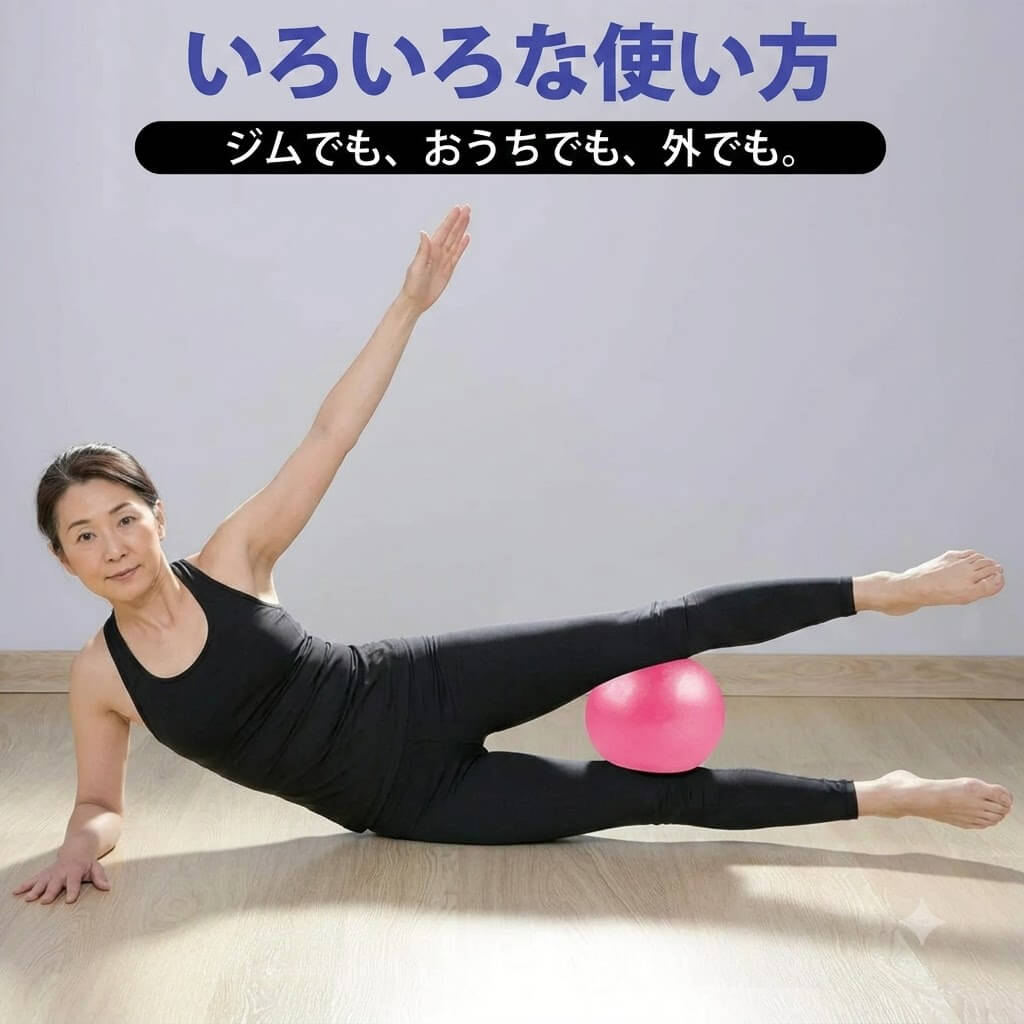 おうちピラティスボール